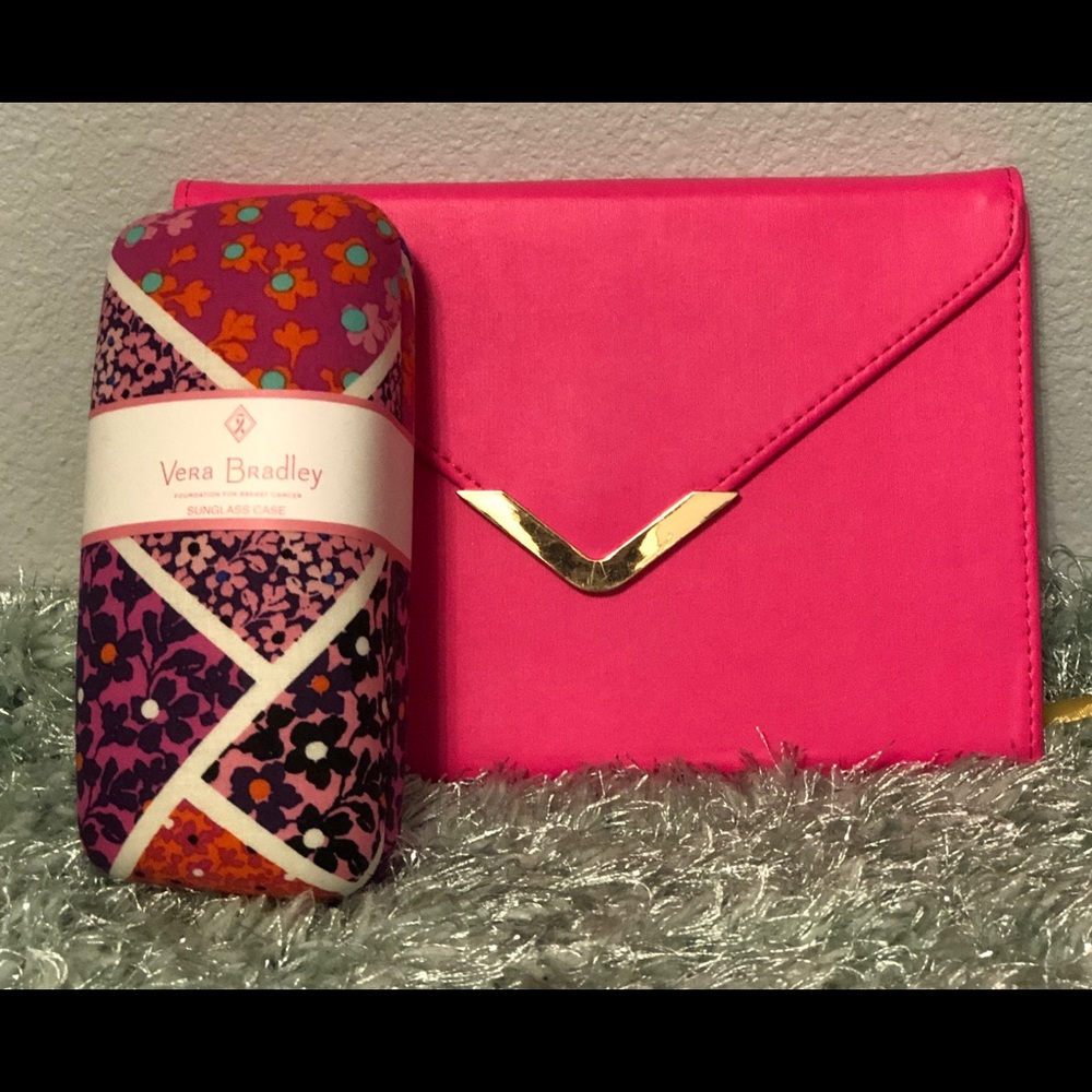 NWT Vera Bradley 7”x 4” sunglasses case